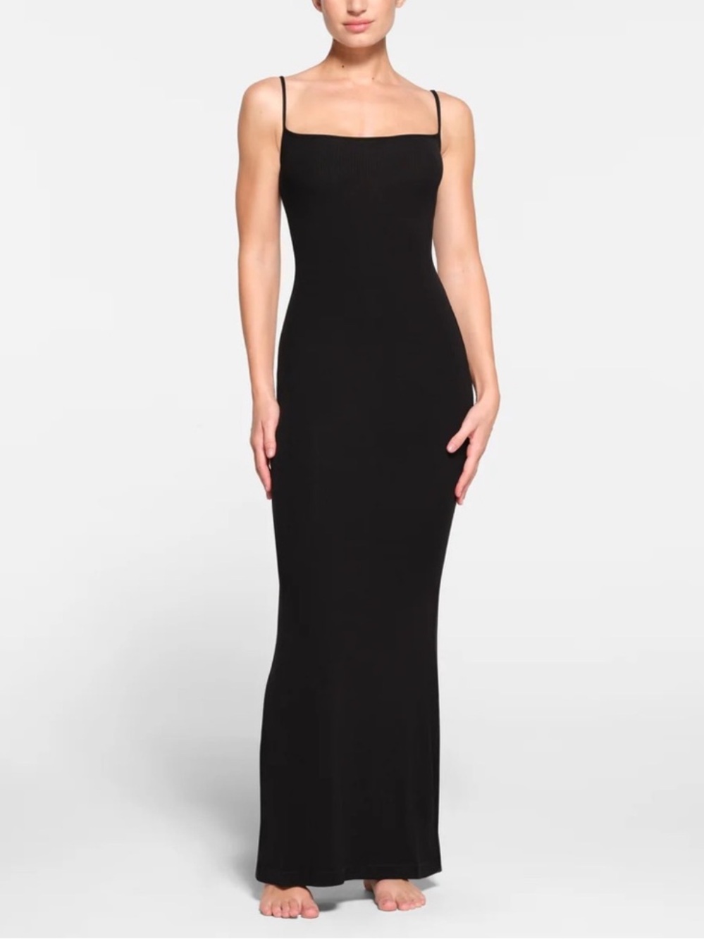 Skims long slip dress
